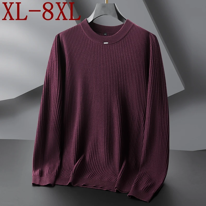 8XL 7XL 6XL Pull Homme 2025 Новый осенне-зимний элитный роскошный шерстяной свитер Мужской повседневный трикотаж для мужчин Толстые теплые мужские джемперы 
8XL 7XL 6XL Pull Homme 2025 Новый осенне-зимний элитный роскошный шерстяной свитер Мужской повседневный трикотаж для мужчин Толстые теплые мужские джемперы