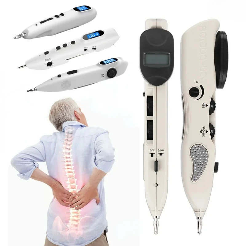 TENS Electronic Acupuncture Pen Massager Digital Display Point Detector Pain Therapy Acupuncture Meridian Pen Muscle Stimulator
TENS Electronic Acupuncture Pen Massager Digital Display Point Detector Pain Therapy Acupuncture Meridian Pen Muscle Stimulator