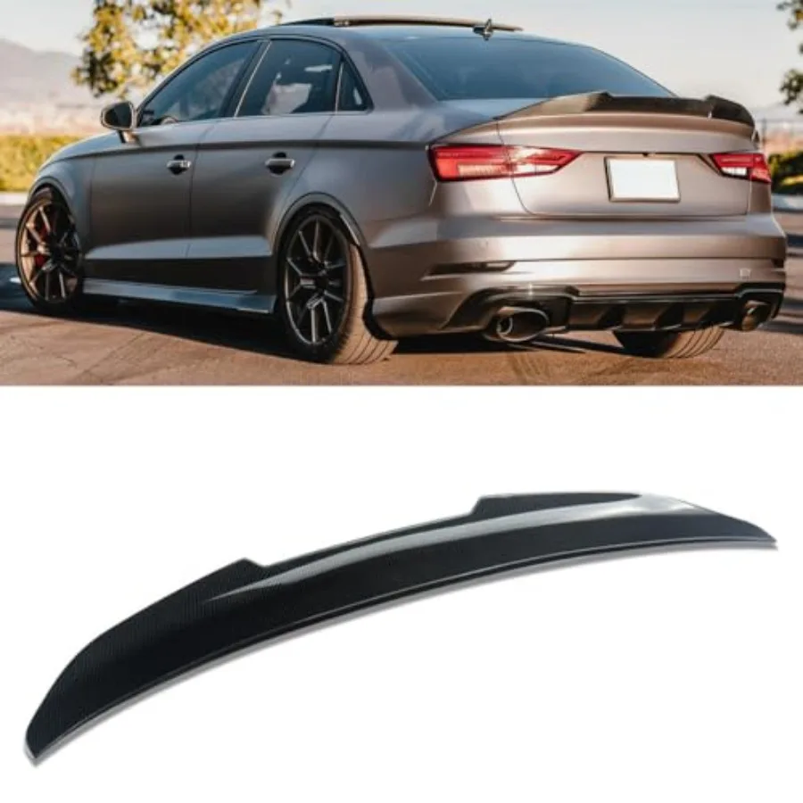 Rear Spoiler Compatible with Audi A3 S3 RS3 2014-2020 PSM Style Duckbill Trunk Exterior Tail Deck Lid Wing Lip Splitter Fit for
Rear Spoiler Compatible with Audi A3 S3 RS3 2014-2020 PSM Style Duckbill Trunk Exterior Tail Deck Lid Wing Lip Splitter Fit for