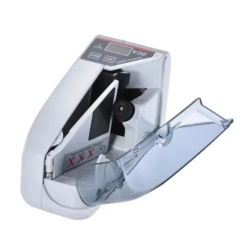 Currency discriminator counter V30 mini portable paper currency counter with battery/plug for convenient currency
Currency discriminator counter V30 mini portable paper currency counter with battery/plug for convenient currency