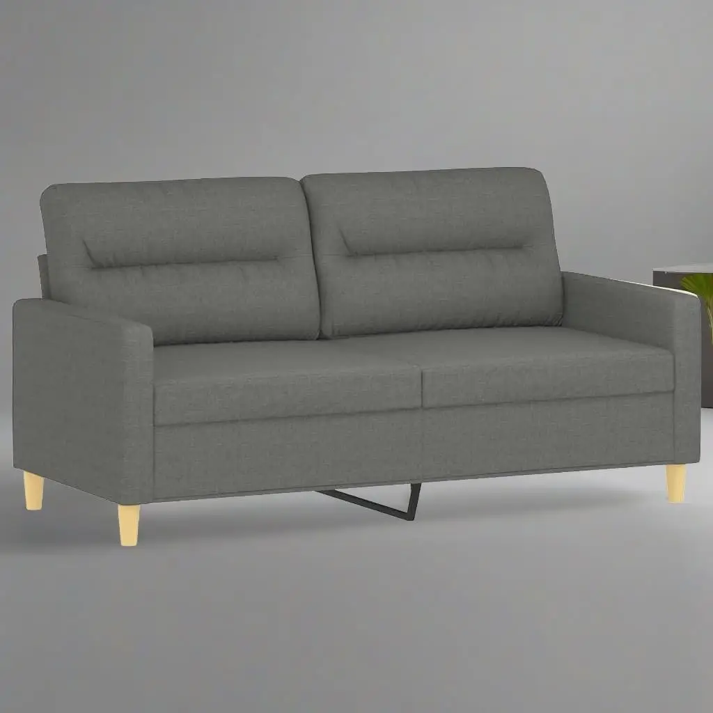 55.1 Dark Gray Fabric 2-Seater Sofa - Stylish & Comfortable Seating for Living Room
55.1 Dark Gray Fabric 2-Seater Sofa - Stylish & Comfortable Seating for Living Room