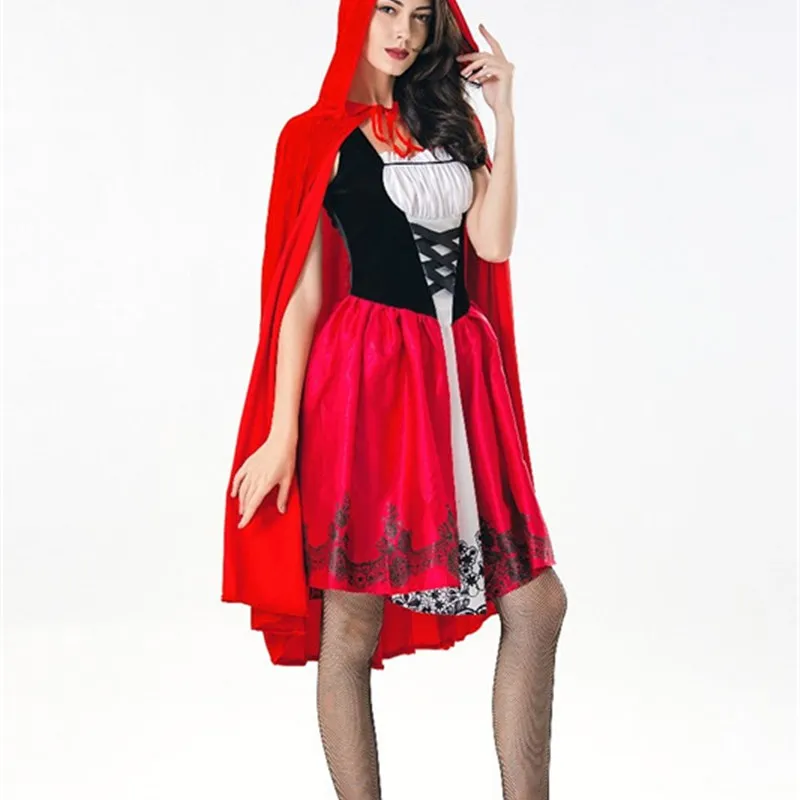 New Halloween Game Uniform Cosplay Anime Fairy Tale Little Red Riding Hood Costume Stage Performance Traditional Chinese Clot...
New Halloween Game Uniform Cosplay Anime Fairy Tale Little Red Riding Hood Costume Stage Performance Traditional Chinese Clot...