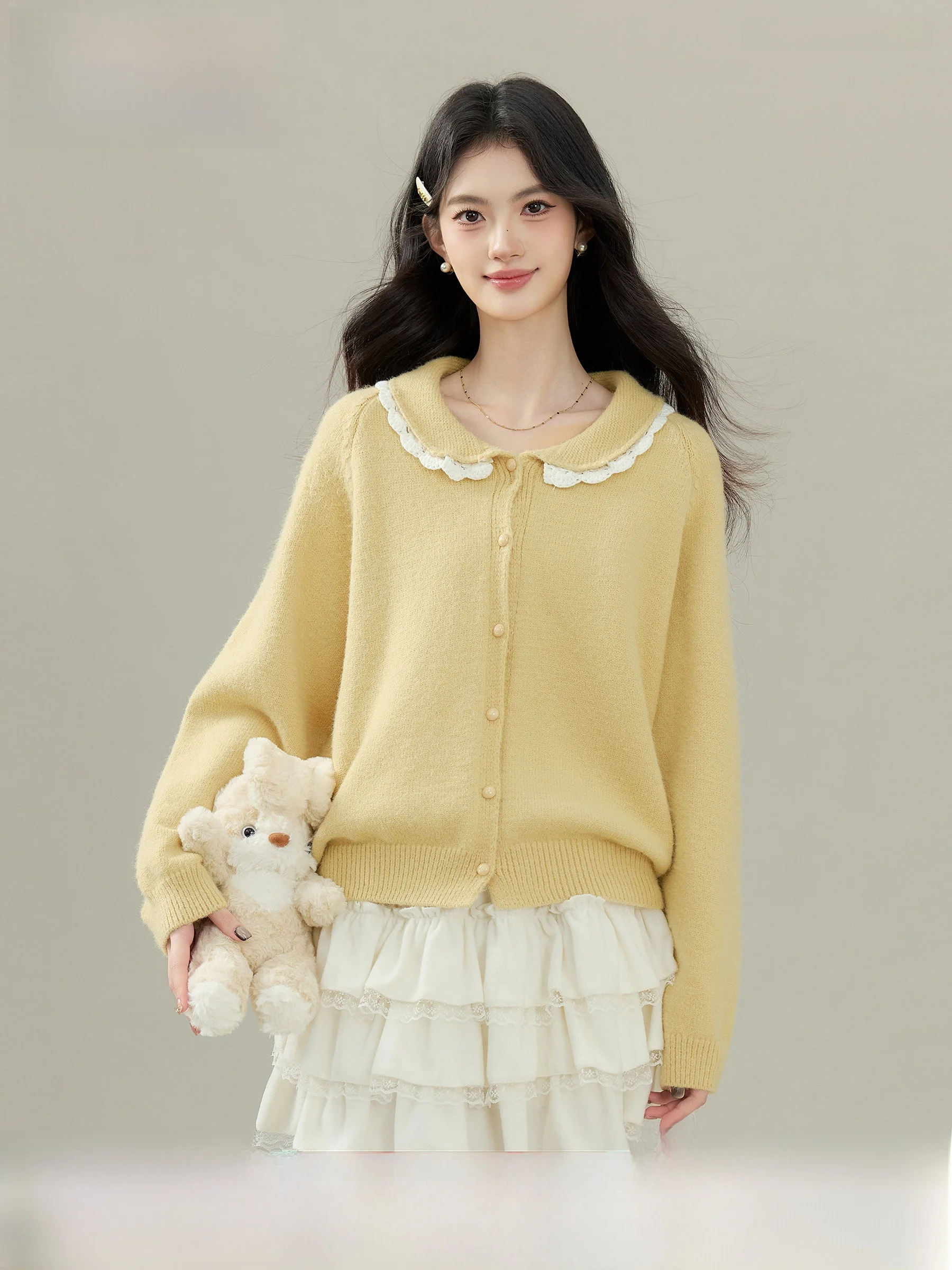 Мягкий вельветовый кардиган Velvet adow Soft 05643: теплый, однотонный, свободного кроя, с длинными рукавами, для осени и зимы, женский свитер
Мягкий вельветовый кардиган Velvet adow Soft 05643: теплый, однотонный, свободного кроя, с длинными рукавами, для осени и зимы, женский свитер