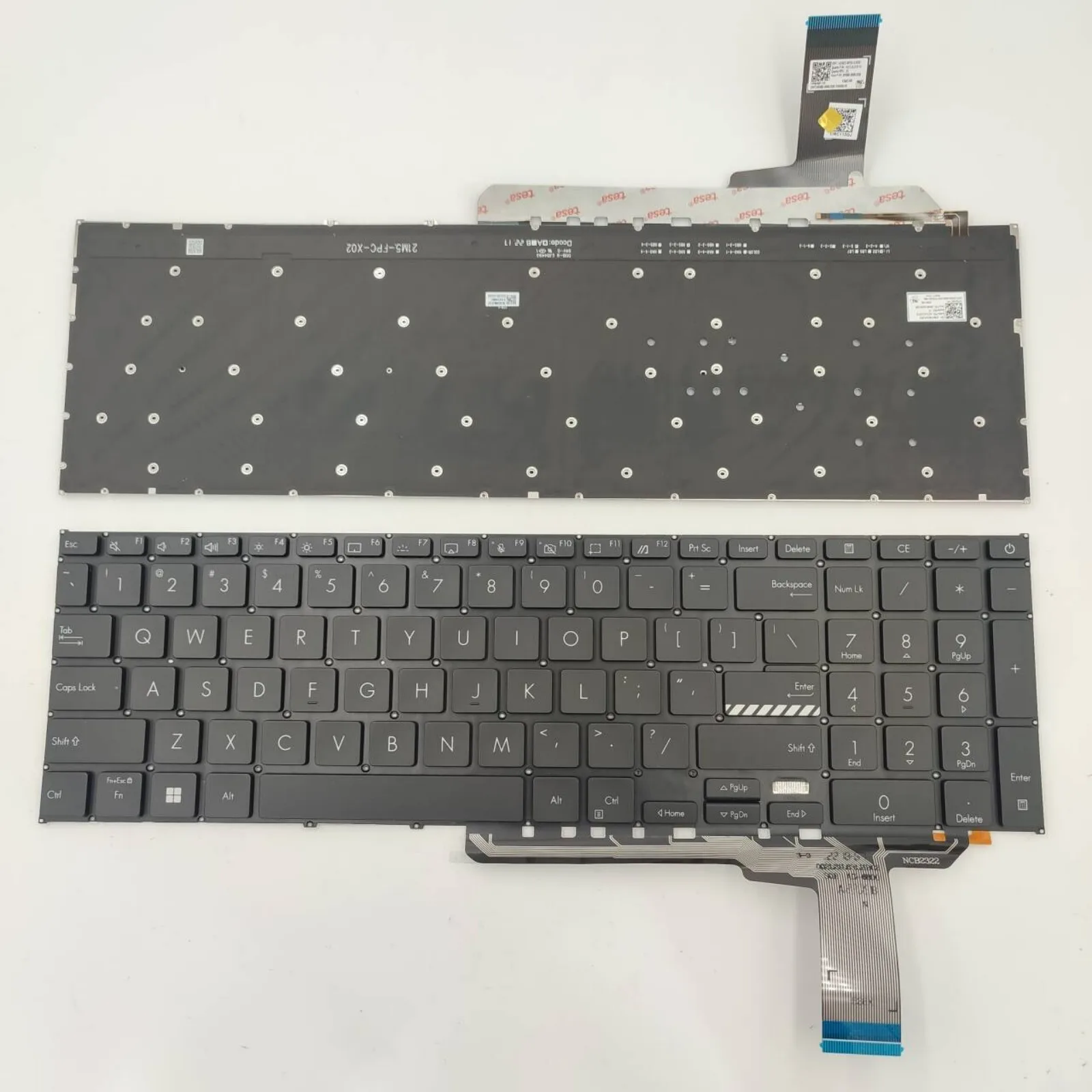 Laptop keyboard US Layout for ASUS Vivobook 17 X1702 X1702Z X1702ZA X1703 X1703ZA
Laptop keyboard US Layout for ASUS Vivobook 17 X1702 X1702Z X1702ZA X1703 X1703ZA