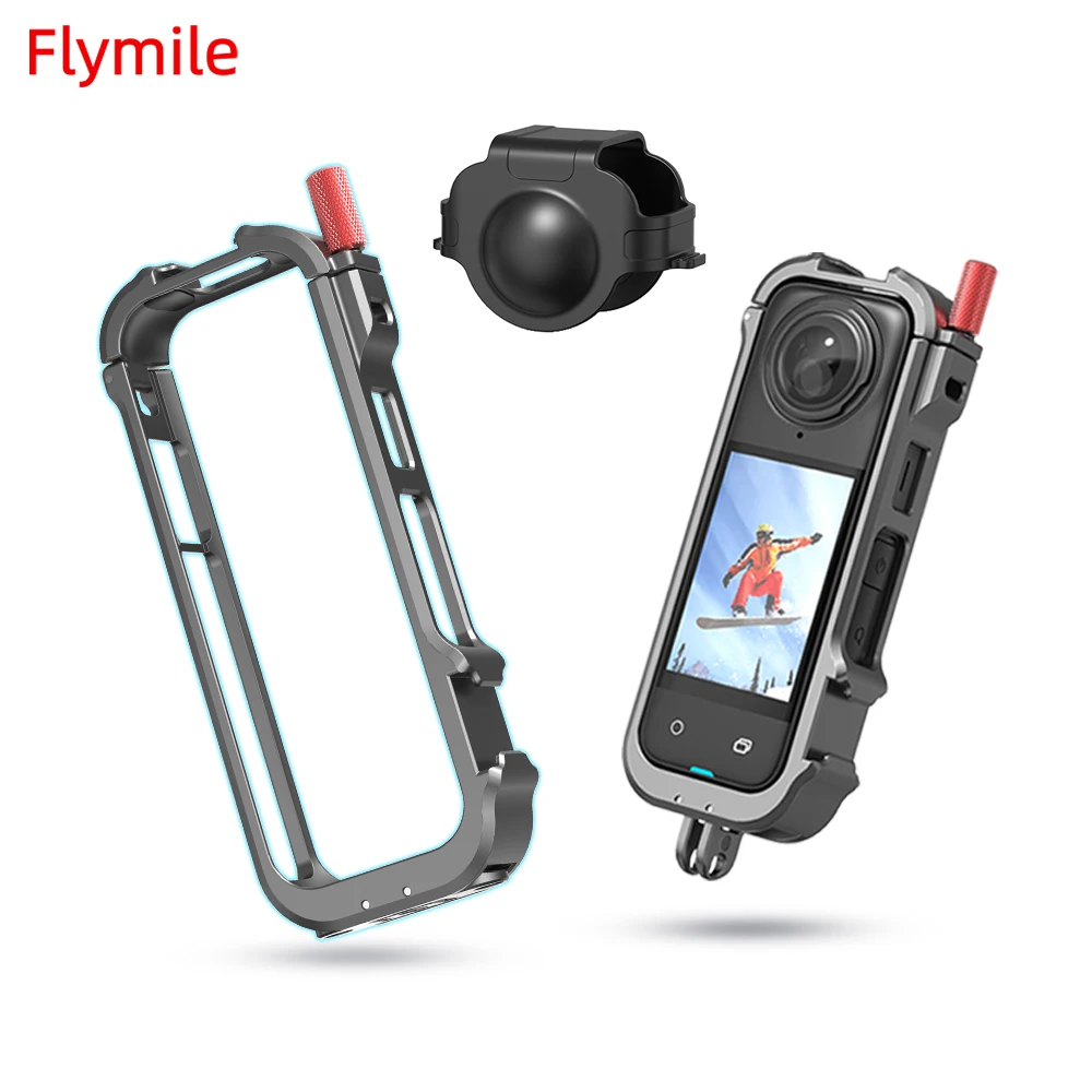 Металлическая Рамка Flymile для Insta360 X4 крышка объектива с холодным башмаком 1/4 кронштейн для экшн-камеры аксессуары
Металлическая Рамка Flymile для Insta360 X4 крышка объектива с холодным башмаком 1/4 кронштейн для экшн-камеры аксессуары