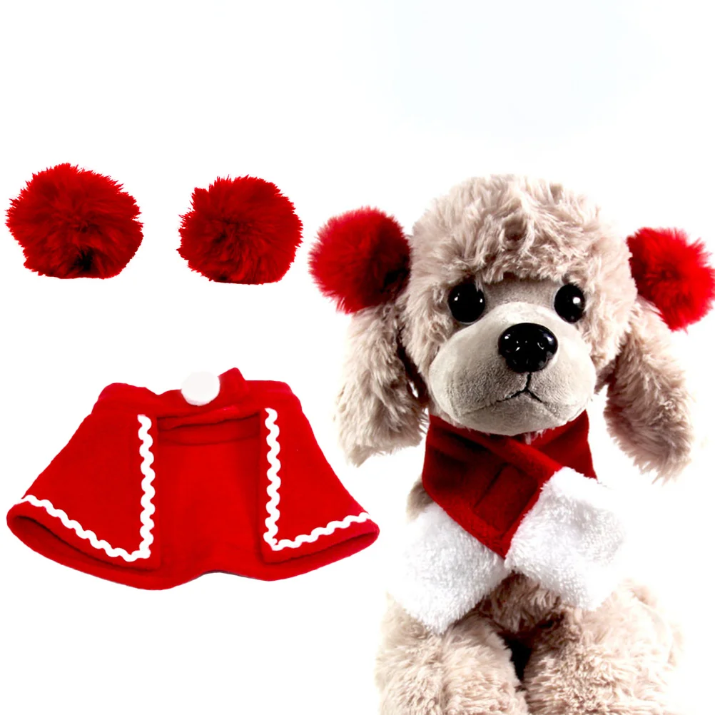 2Pcs Pet Christmas Cape Hat Scarf for Dog M Size Comfortable Party Clothes Pet Christmas Costume Party Dog Cloth
2Pcs Pet Christmas Cape Hat Scarf for Dog M Size Comfortable Party Clothes Pet Christmas Costume Party Dog Cloth
