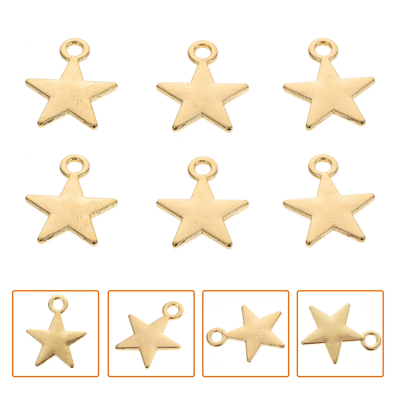 30 Pcs Five pointed Star Alloy Pendants Hollow Moon Earring Accessories Jewelry Charms Durable Material Excellent Craft
30 Pcs Five pointed Star Alloy Pendants Hollow Moon Earring Accessories Jewelry Charms Durable Material Excellent Craft