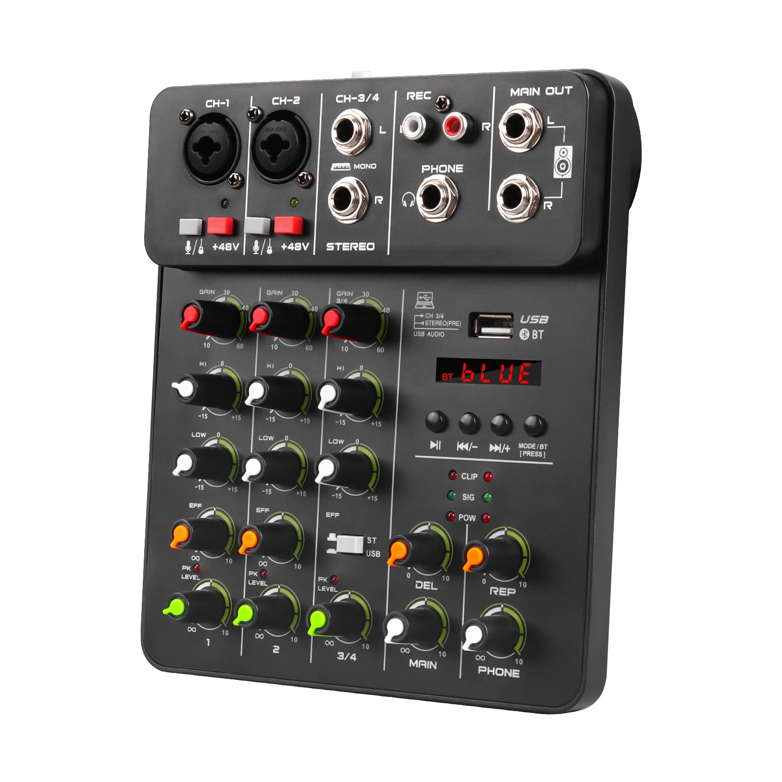 Manufacturers Professional 4 Channel Mini Usb Audio Mixer Console for Stage Performance Wedding Meeting DJ Karaoke
Manufacturers Professional 4 Channel Mini Usb Audio Mixer Console for Stage Performance Wedding Meeting DJ Karaoke