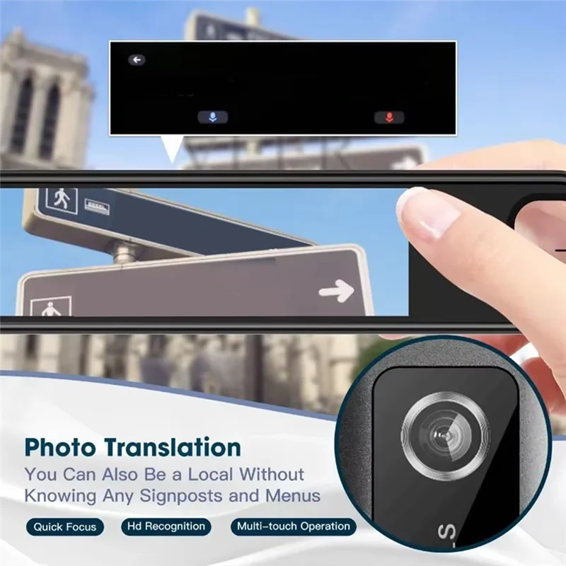 【CLEARANCE】Multilingual Voice Translation Pen 3.76 Inches Screen 142 Languages Online & Offline Capabilities Smart Voice Transla
【CLEARANCE】Multilingual Voice Translation Pen 3.76 Inches Screen 142 Languages Online & Offline Capabilities Smart Voice Transla