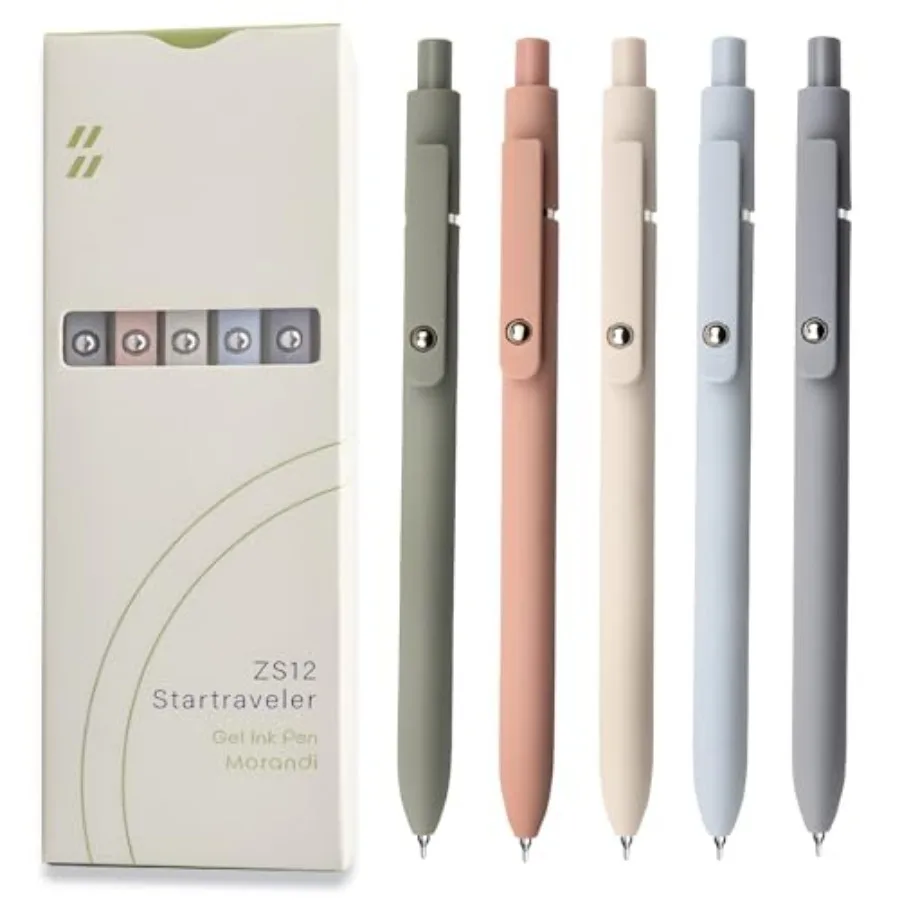 Gel Pens, 0.mm Black Ink Pens Fine Point Smooth Writing Pens, High-End Series Pens for Journaling Note Taking, Cute Office Scho
Gel Pens, 0.mm Black Ink Pens Fine Point Smooth Writing Pens, High-End Series Pens for Journaling Note Taking, Cute Office Scho