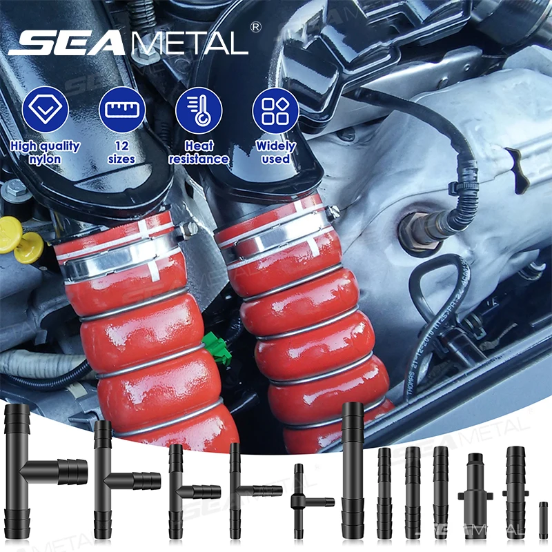 SEAMETAL 128PCS Car Vacuum Tubing Connector Heat Resistance 240 Vacuum Connector Assortment 12 Sizes Nylon Vacuum Hose Fitting
SEAMETAL 128PCS Car Vacuum Tubing Connector Heat Resistance 240 Vacuum Connector Assortment 12 Sizes Nylon Vacuum Hose Fitting