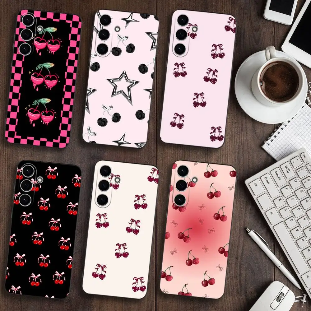 Black Pink Cherry Phone Case For Samsung Galaxy A73,A72,A71,A70,A53,A52,A51,Soft Black Shell
Black Pink Cherry Phone Case For Samsung Galaxy A73,A72,A71,A70,A53,A52,A51,Soft Black Shell