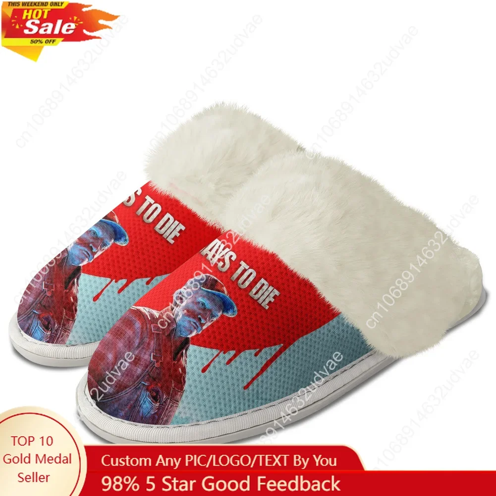7 Days to Die Plush Slippers Keep Warm Shoes Mens Womens Home Cotton Bedroom Customized Thermal Lightweight Slipper DIY
7 Days to Die Plush Slippers Keep Warm Shoes Mens Womens Home Cotton Bedroom Customized Thermal Lightweight Slipper DIY