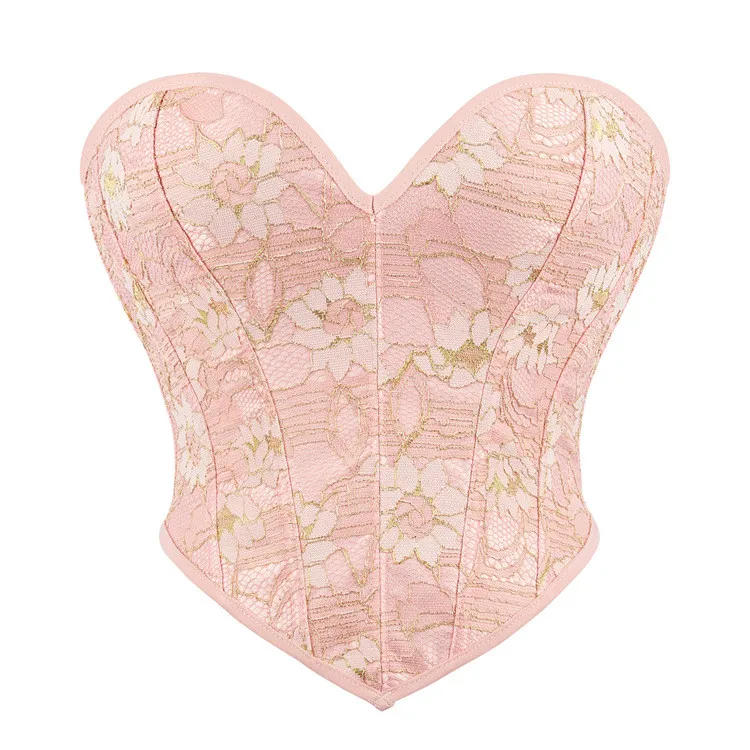 Женский готический кружевной корсет под грудью, тренажер для талии, бюстье для похудения, нижнее белье, корректирующее белье, баскский формирователь тела
Женский готический кружевной корсет под грудью, тренажер для талии, бюстье для похудения, нижнее белье, корректирующее белье, баскский формирователь тела
