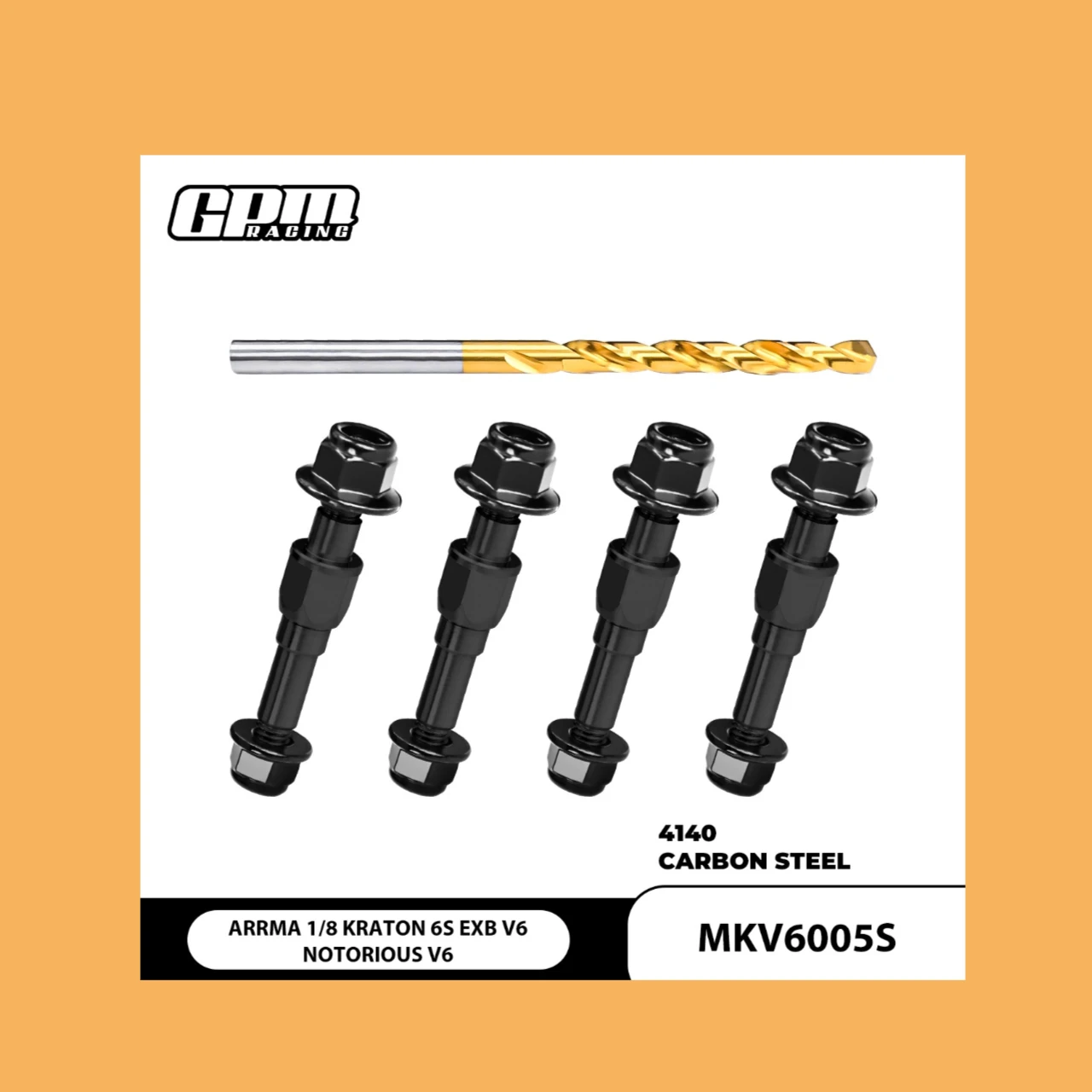 Комплект противоударной башни GPM из углеродистой стали ARRMA 1/8 Kraton EXB V6 Notorious V6
Комплект противоударной башни GPM из углеродистой стали ARRMA 1/8 Kraton EXB V6 Notorious V6