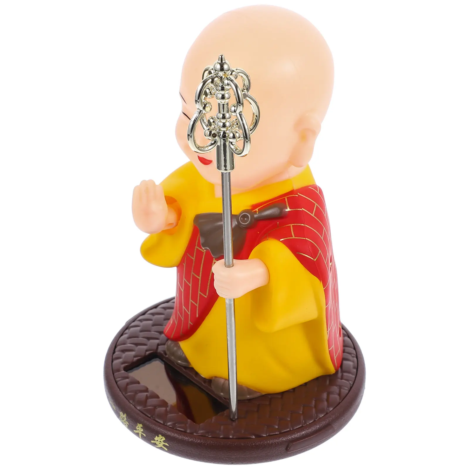 Solar Monk Ornament Shaking Head Classic Monk Plastic Car Dashboard Home Zen Decoration Miniature Figurines Miniature
Solar Monk Ornament Shaking Head Classic Monk Plastic Car Dashboard Home Zen Decoration Miniature Figurines Miniature