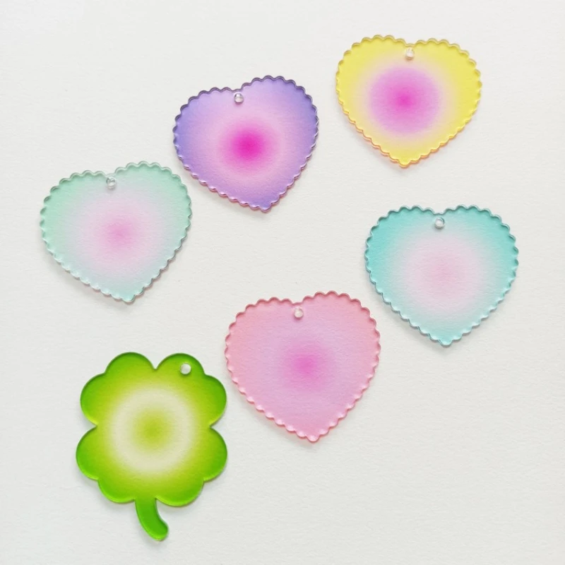 3/6Pcs Colorful Transparent Acrylic Sticker Keychain DIY Key Ring Handmade Kawaii Bag Pendant Stationery
3/6Pcs Colorful Transparent Acrylic Sticker Keychain DIY Key Ring Handmade Kawaii Bag Pendant Stationery