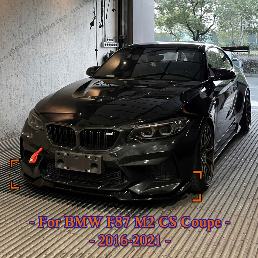 For BMW F87 M2 2016-2021 Gloss Black 3Pcs Front Lip Spoiler Car Styling High Quality PP Durable Easy Install Aftermarket Parts
For BMW F87 M2 2016-2021 Gloss Black 3Pcs Front Lip Spoiler Car Styling High Quality PP Durable Easy Install Aftermarket Parts