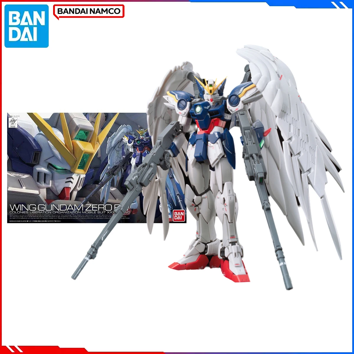Genuine Bandai Original Gundam Figure Model Kits RG 1/144 Anime Figures Wing Gundam Zero EW Action Model Toys Gift for Kids
Genuine Bandai Original Gundam Figure Model Kits RG 1/144 Anime Figures Wing Gundam Zero EW Action Model Toys Gift for Kids