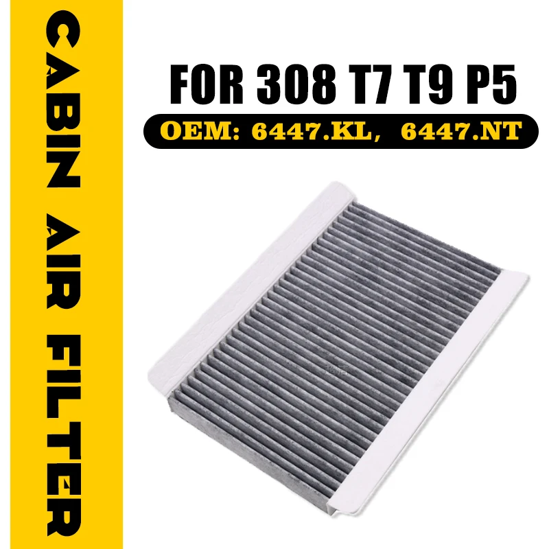Carbon Air Filters For Peugeot 308 T7 T9 P5 2007~2024 2023 2022 2021 2020 Filter Exhaust Gas Purifie Accessories 6447.KL 6447.NT
Carbon Air Filters For Peugeot 308 T7 T9 P5 2007~2024 2023 2022 2021 2020 Filter Exhaust Gas Purifie Accessories 6447.KL 6447.NT