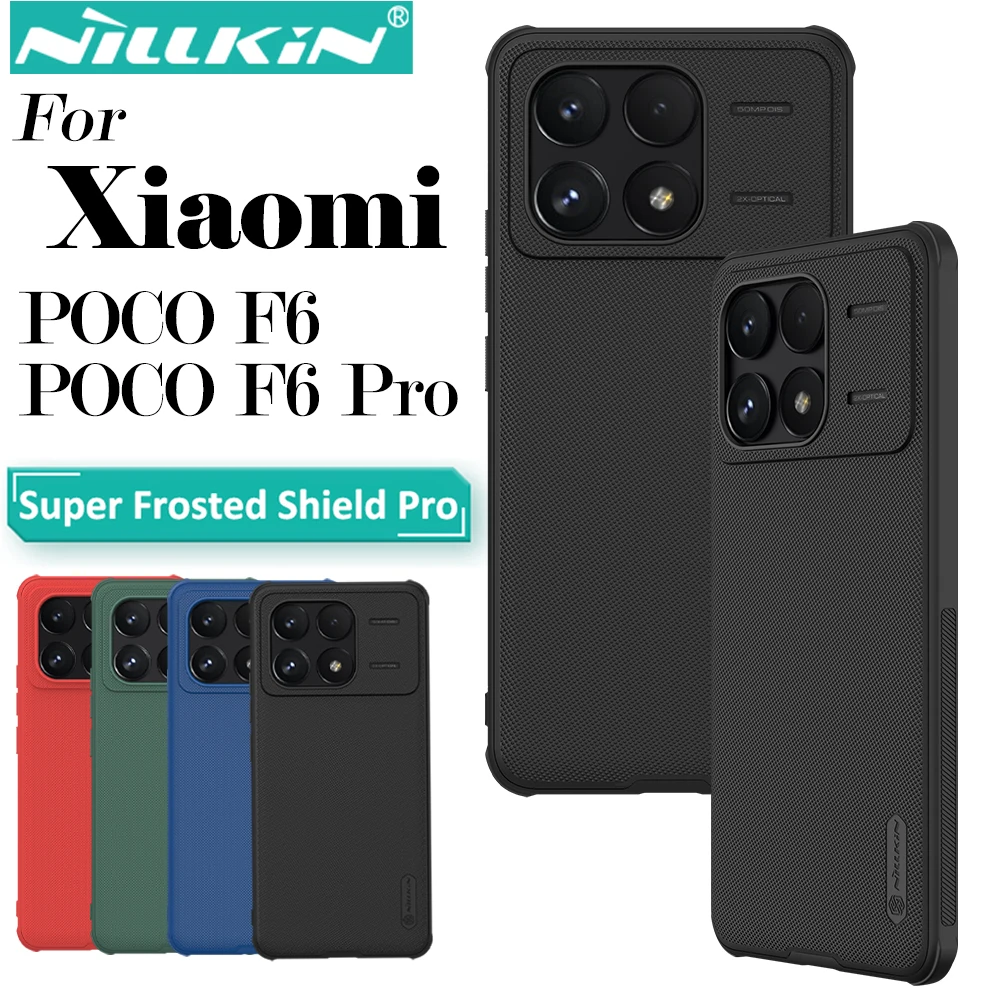 Чехол NILLKIN для Xiaomi Poco F6 Poco F6 Pro, высококачественный матовый защитный чехол
Чехол NILLKIN для Xiaomi Poco F6 Poco F6 Pro, высококачественный матовый защитный чехол