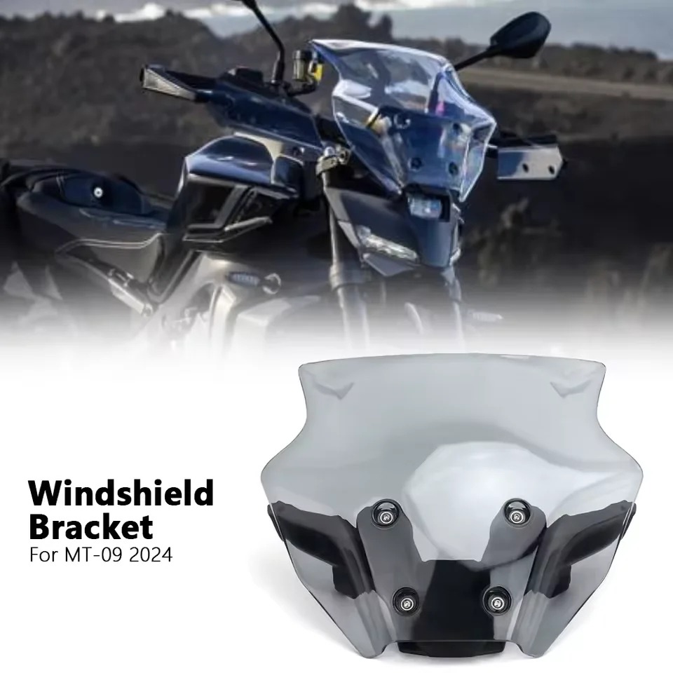 Motorcycle Accessories New Front Sport Windshield Bracket Wind Deflector Protector For YAMAHA MT-09 MT 09 MT09 SP 2024 2025
Motorcycle Accessories New Front Sport Windshield Bracket Wind Deflector Protector For YAMAHA MT-09 MT 09 MT09 SP 2024 2025