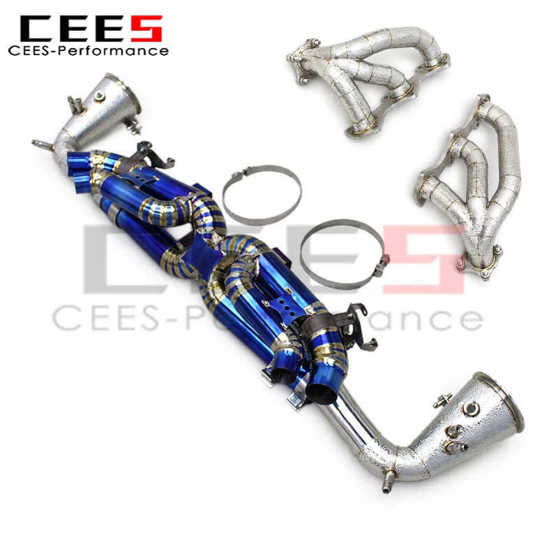 cees Catback Exhaust Pipes for Porsche 911 992 3.0T 2020-2024 Manifold Downpipe With Heat Shield
cees Catback Exhaust Pipes for Porsche 911 992 3.0T 2020-2024 Manifold Downpipe With Heat Shield