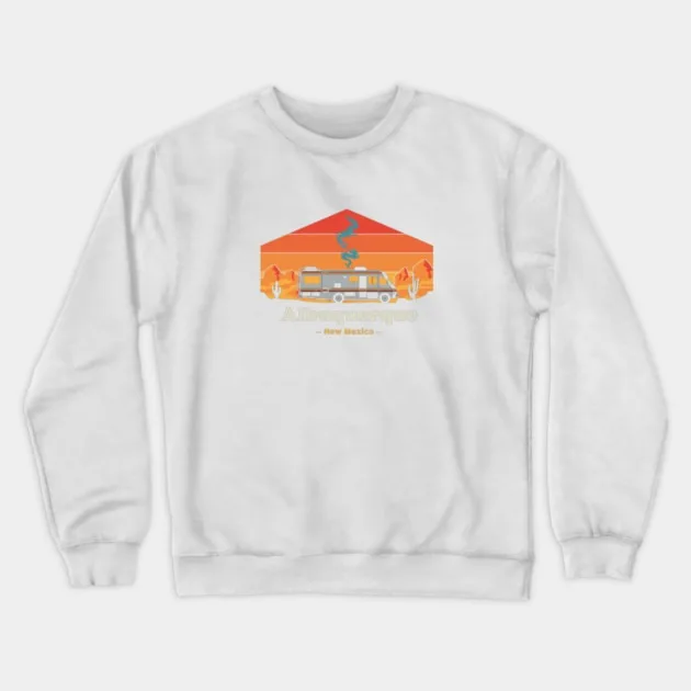 Autumn and Winter Style Albuquerque Travel Tribute Sweatshirt, "RV in Albuquerque Sunset" Graphic for A Trendy Look
Autumn and Winter Style Albuquerque Travel Tribute Sweatshirt, "RV in Albuquerque Sunset" Graphic for A Trendy Look