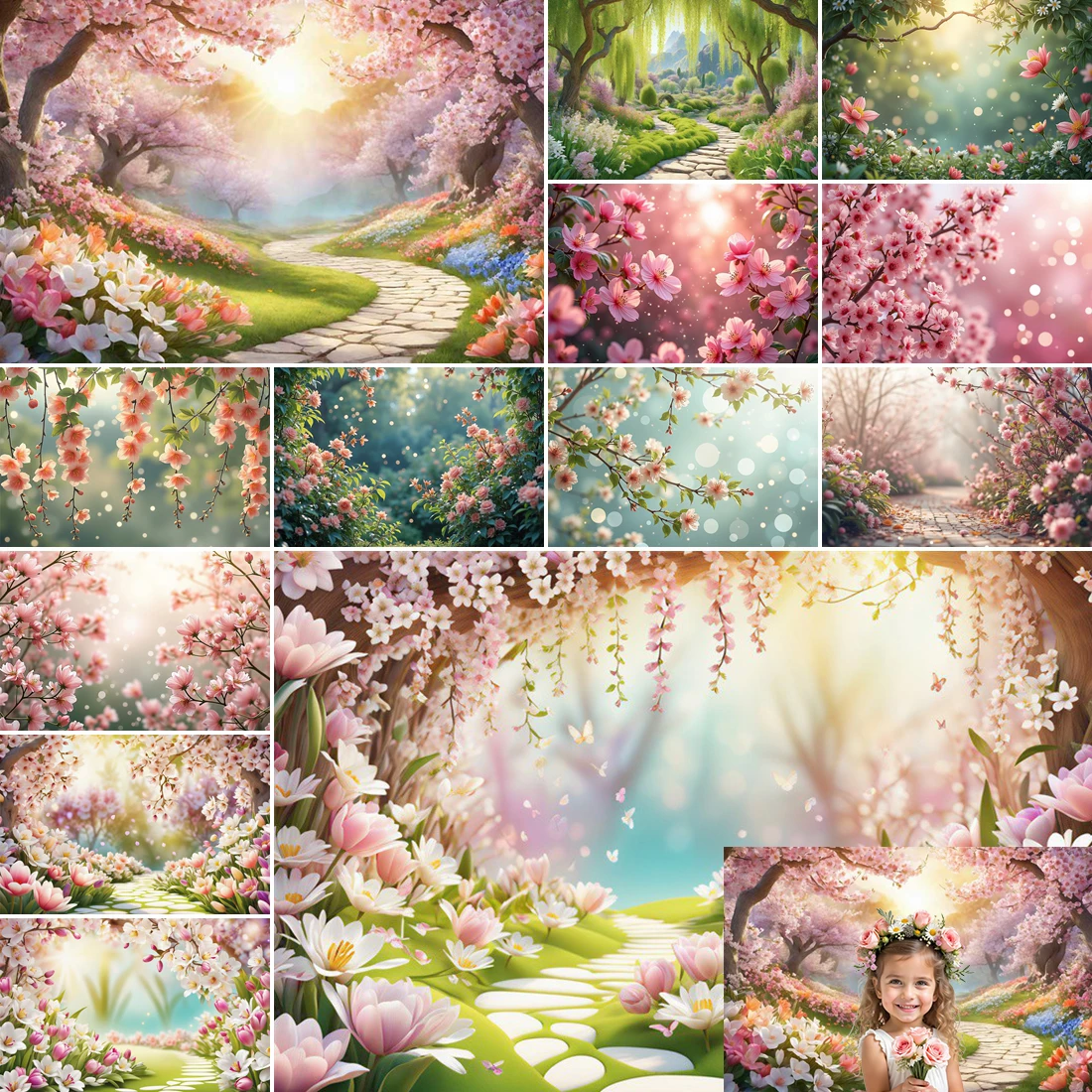 MOON.QG Flower Blossom Backdrop Spring Garden Grass Birthday Floral Tea Party Photography Background Valentines Baby Shower
MOON.QG Flower Blossom Backdrop Spring Garden Grass Birthday Floral Tea Party Photography Background Valentines Baby Shower