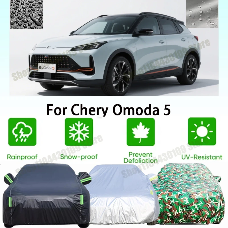 Car Cover Outdoor Protection Covers Snow Sunshade Waterproof Dustproof Exterior UV Car Accessories For Chery Omoda 5
Car Cover Outdoor Protection Covers Snow Sunshade Waterproof Dustproof Exterior UV Car Accessories For Chery Omoda 5