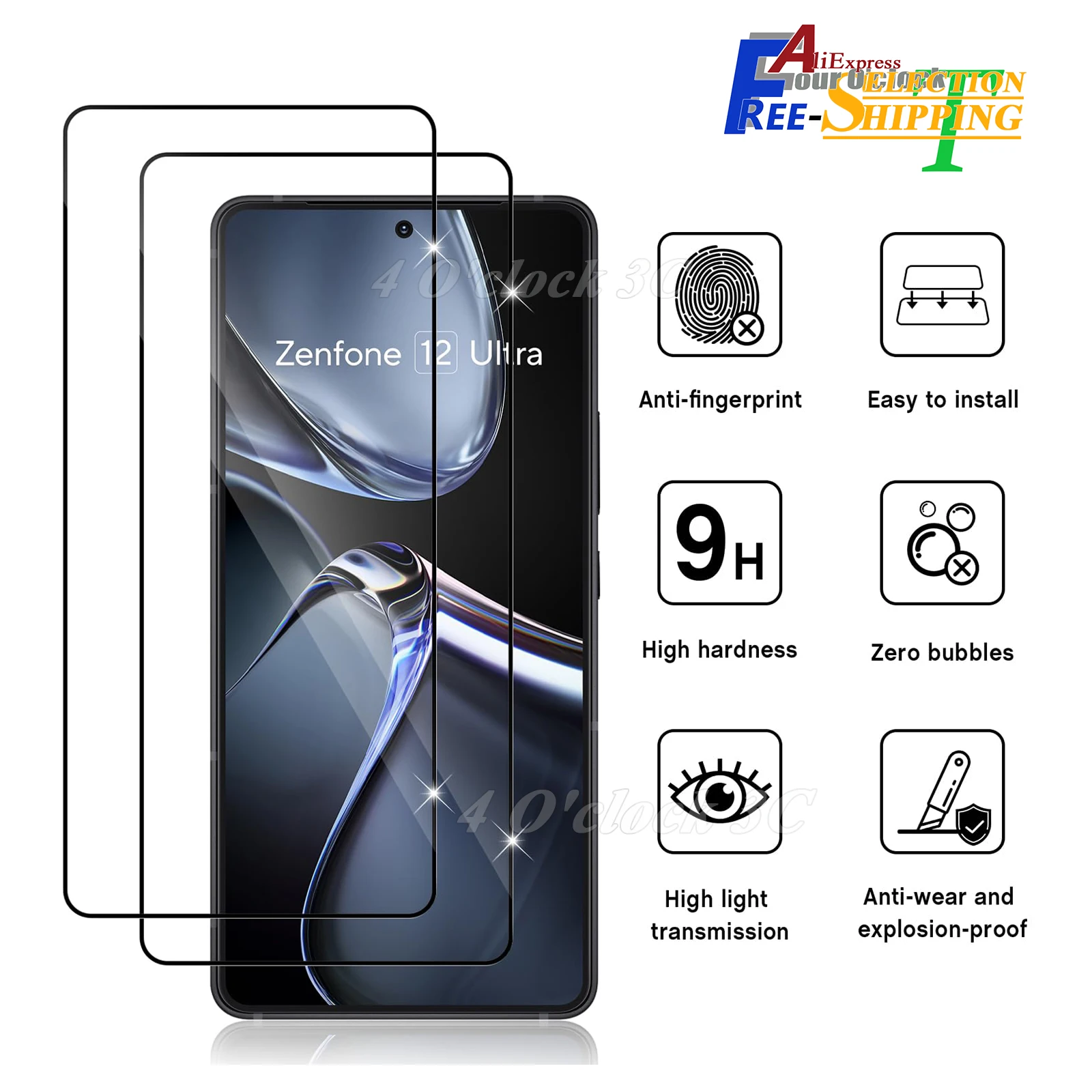 For Zenfone 12 11 Ultra 6.78 inch Screen Protector Tempered Glass Crystal Mica 9H HD Clear Transparent High Aluminum
For Zenfone 12 11 Ultra 6.78 inch Screen Protector Tempered Glass Crystal Mica 9H HD Clear Transparent High Aluminum