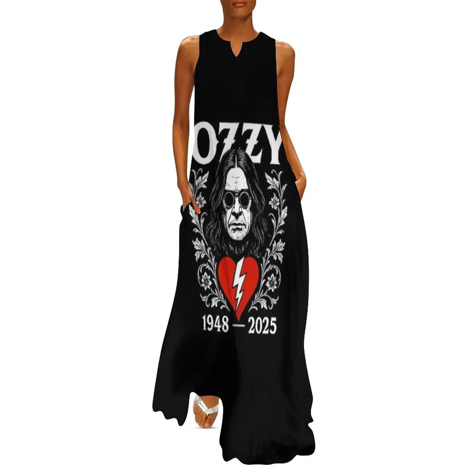 Ozzy Osbourne Memorial RIP 1948-2025 Rock Legend Tribute Long Dress summer dress for women 2025 cute dress
Ozzy Osbourne Memorial RIP 1948-2025 Rock Legend Tribute Long Dress summer dress for women 2025 cute dress