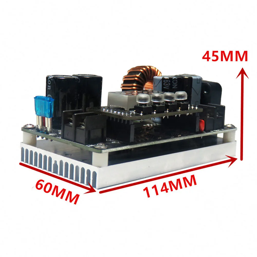 DKP6008 CNC Adjustable DC Step-down Stabilized Power Supply Module Constant Voltage and Constant Current Voltmeter with Fan
DKP6008 CNC Adjustable DC Step-down Stabilized Power Supply Module Constant Voltage and Constant Current Voltmeter with Fan