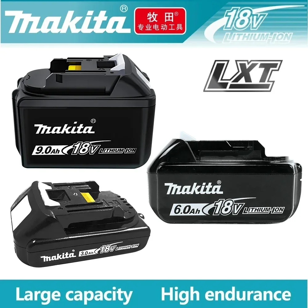 NEW Makita 18V 9Ah Battery 6Ah Li-ion Replacement LXT BL1860B BL1860 BL1850 BL1830 DHP482RFX9 BL1815 LXT400 for Cordless Drills
NEW Makita 18V 9Ah Battery 6Ah Li-ion Replacement LXT BL1860B BL1860 BL1850 BL1830 DHP482RFX9 BL1815 LXT400 for Cordless Drills