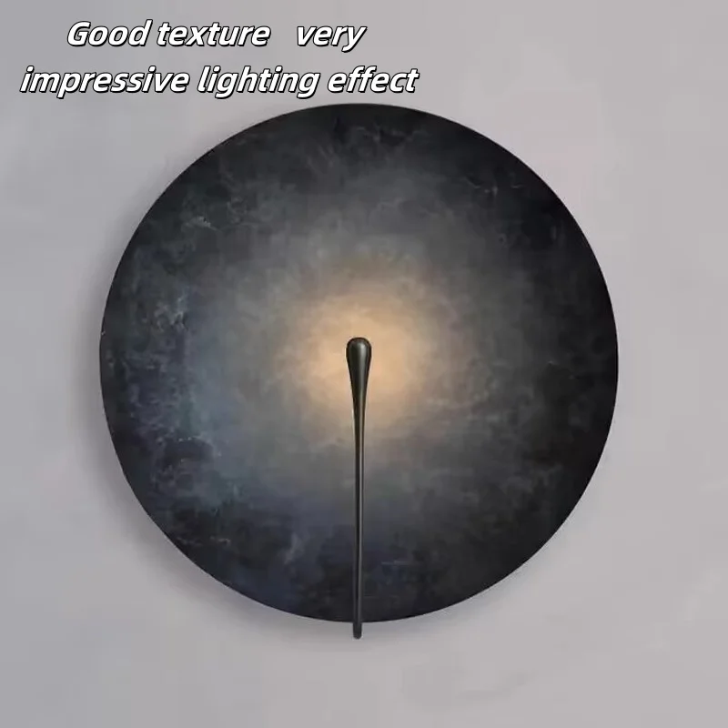 Designer Art Modern Minimalist Vintage Round Stainless Steel Living Room Wall Light Personalized Creative Study Decoration Light
Designer Art Modern Minimalist Vintage Round Stainless Steel Living Room Wall Light Personalized Creative Study Decoration Light