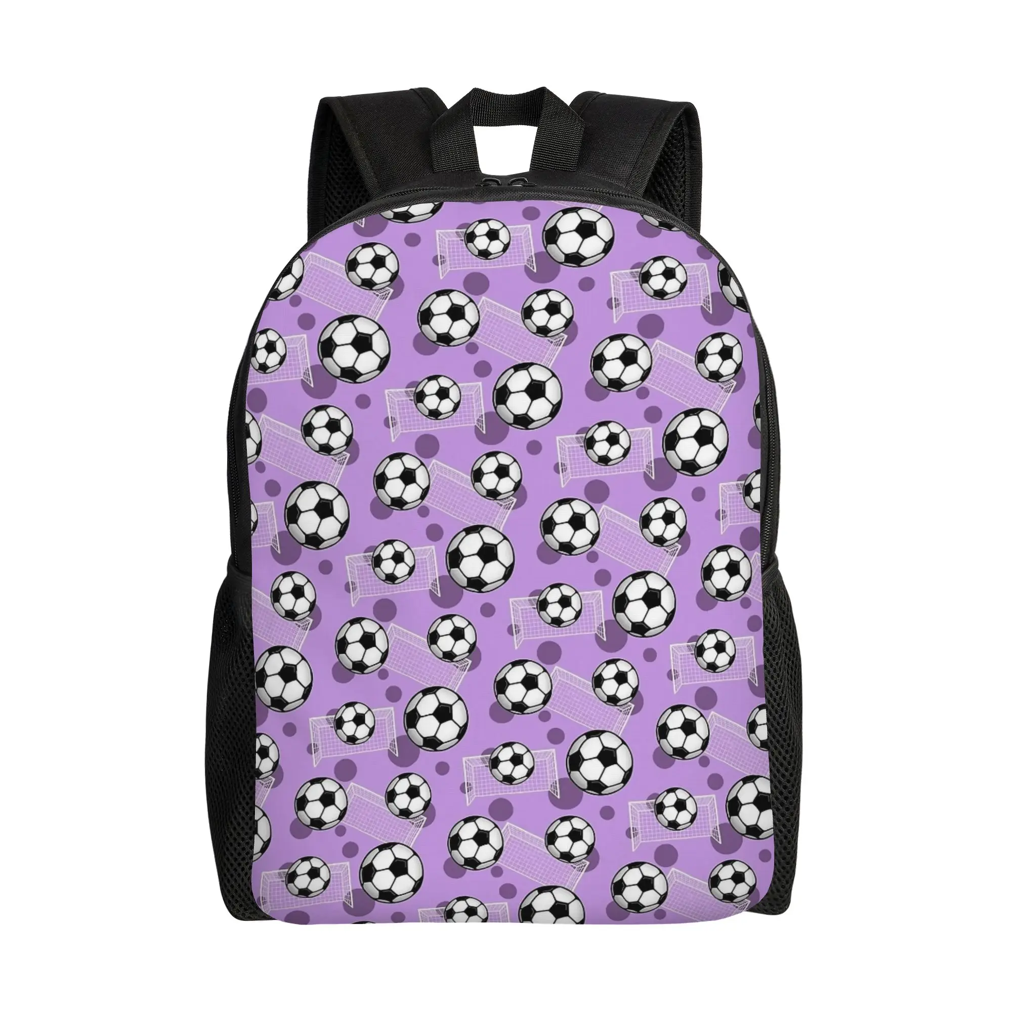 Фиолетовый рюкзак для ноутбука с футбольным принтом, повседневный, спортивный, для студентов, для работы, унисекс, холщовый
Фиолетовый рюкзак для ноутбука с футбольным принтом, повседневный, спортивный, для студентов, для работы, унисекс, холщовый