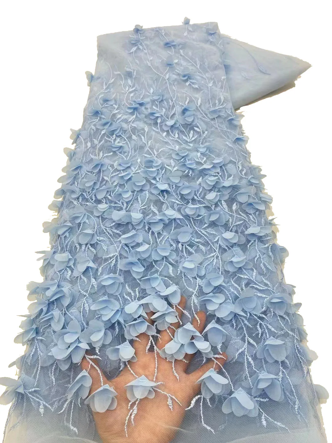 Exquisite French Tulle 3D Flower Lace, African Style Grace Embroidery, Fashion Women's Cute Dress/5yards
Exquisite French Tulle 3D Flower Lace, African Style Grace Embroidery, Fashion Women's Cute Dress/5yards