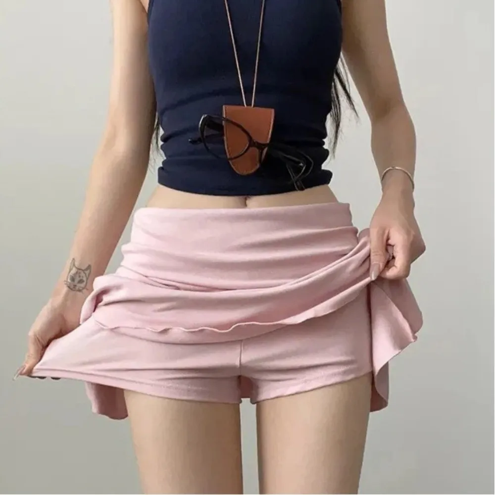 Waist-Flipping Ruched Skirts High Elasticity Prevent Exposure Women Short Dress High Waist Athletic Short Skirt For Golf Sports
Waist-Flipping Ruched Skirts High Elasticity Prevent Exposure Women Short Dress High Waist Athletic Short Skirt For Golf Sports