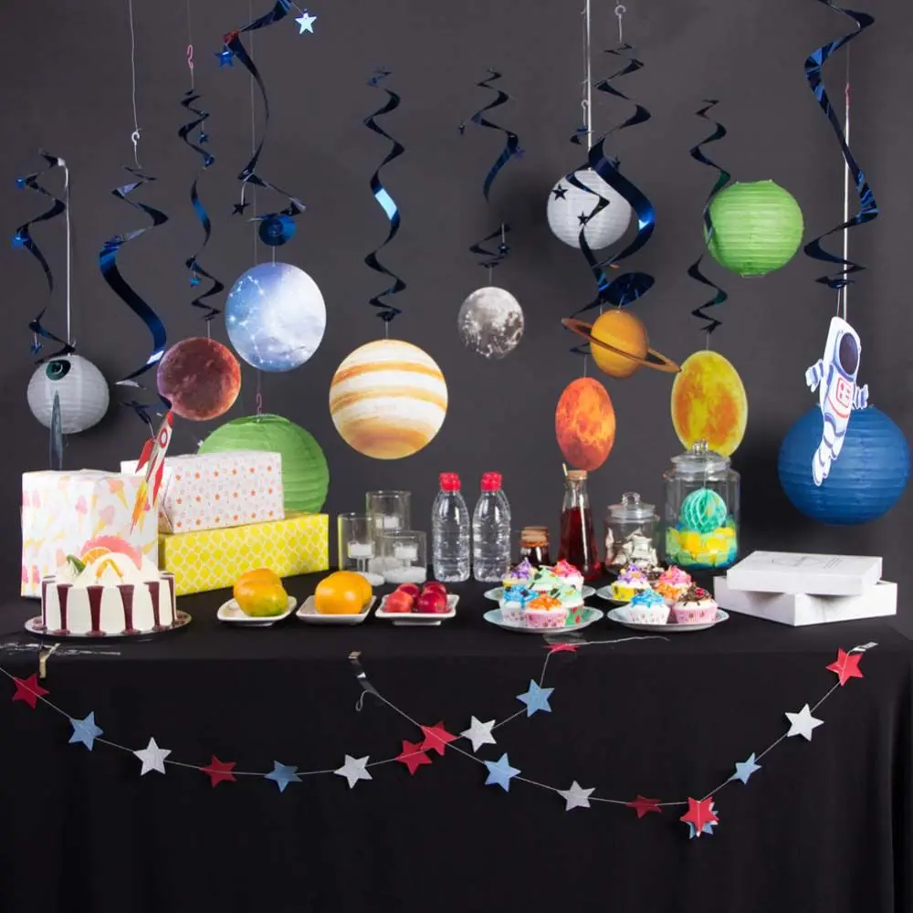 Decorations Blast Off Birthday Party family party Outer Space Solar System Home Decor Hanging Swirl Planetary Exploration
Decorations Blast Off Birthday Party family party Outer Space Solar System Home Decor Hanging Swirl Planetary Exploration
