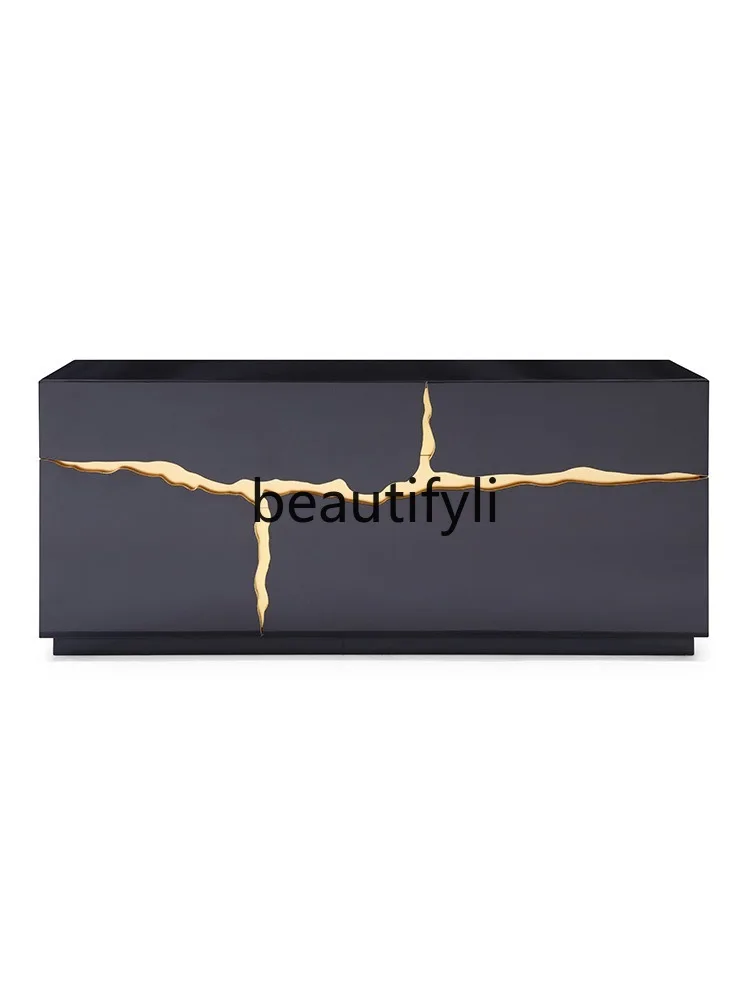 Light luxury dining side cabinet fashion tea cabinet creative entrance cabinet sofa partition
Light luxury dining side cabinet fashion tea cabinet creative entrance cabinet sofa partition