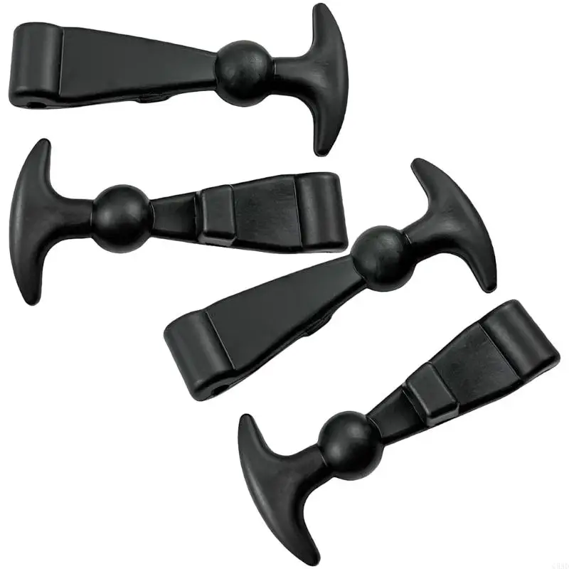 4 Pieces Flexible Sturdy Rubber Hood Latches Convenient Accessory for Truck Tool Storage Anti Vibration Resistant Hook C5AD
4 Pieces Flexible Sturdy Rubber Hood Latches Convenient Accessory for Truck Tool Storage Anti Vibration Resistant Hook C5AD