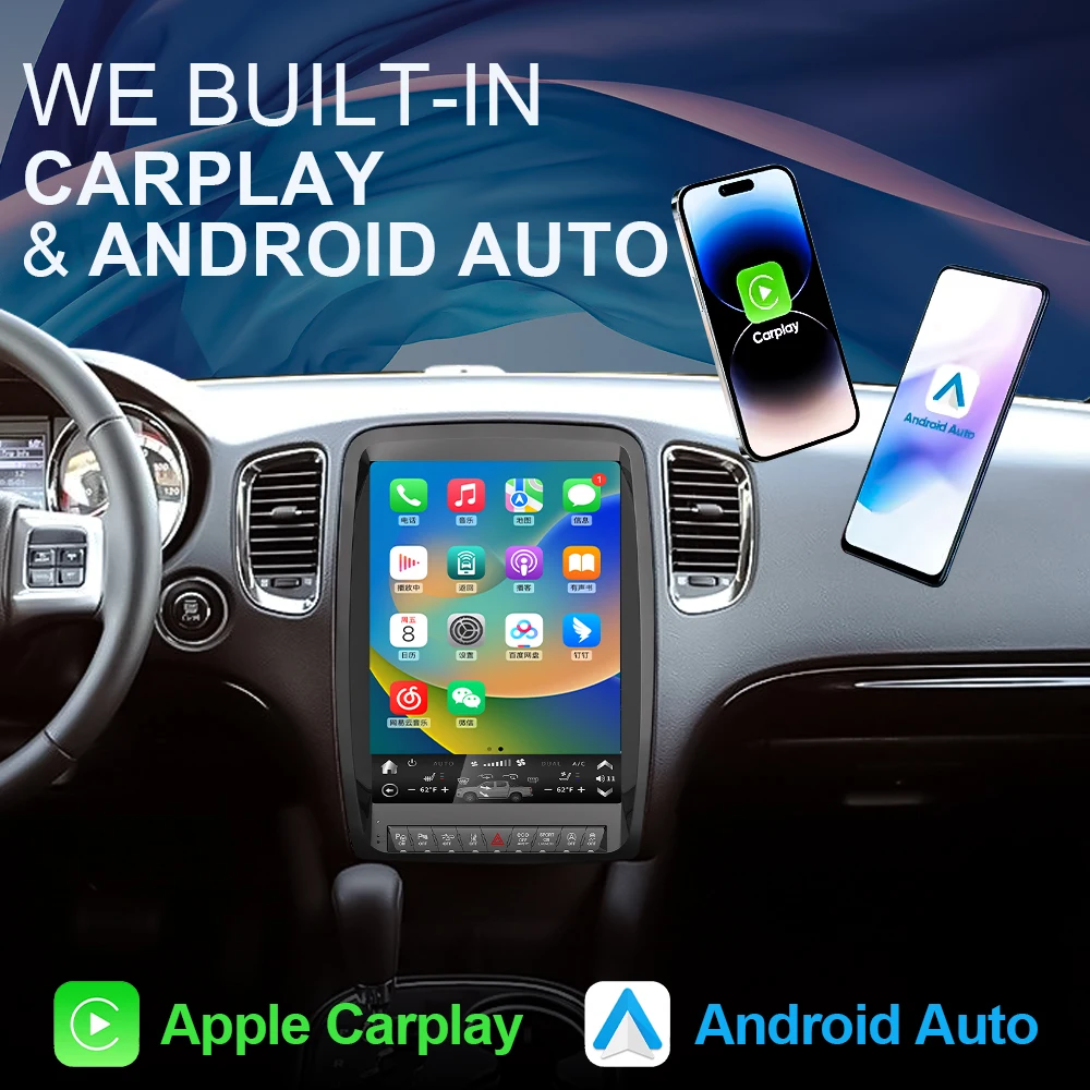 13.0 inch For Dodge Durango 2011-2020 Android 12.0 Octa-core Car Multimedia Player Stereo Receiver Radio 4G WIFI GPS Navigation
13.0 inch For Dodge Durango 2011-2020 Android 12.0 Octa-core Car Multimedia Player Stereo Receiver Radio 4G WIFI GPS Navigation