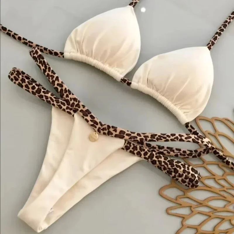 New Bikini Women Swimsuit Beach Vacation Swimwear Leopard Printed Sexy Bikini Set Beachwear Swimsuit Thong Bathing Suit Biquinis
New Bikini Women Swimsuit Beach Vacation Swimwear Leopard Printed Sexy Bikini Set Beachwear Swimsuit Thong Bathing Suit Biquinis
