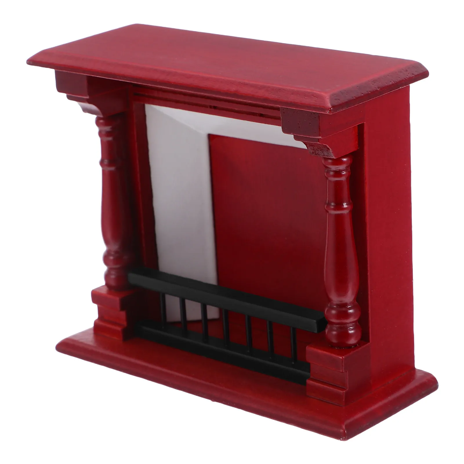 1:12 Miniature Dollhouse Fireplace with Realistic Faux Flame - Small Wooden Hearth for Tiny House Interior Decoration
1:12 Miniature Dollhouse Fireplace with Realistic Faux Flame - Small Wooden Hearth for Tiny House Interior Decoration