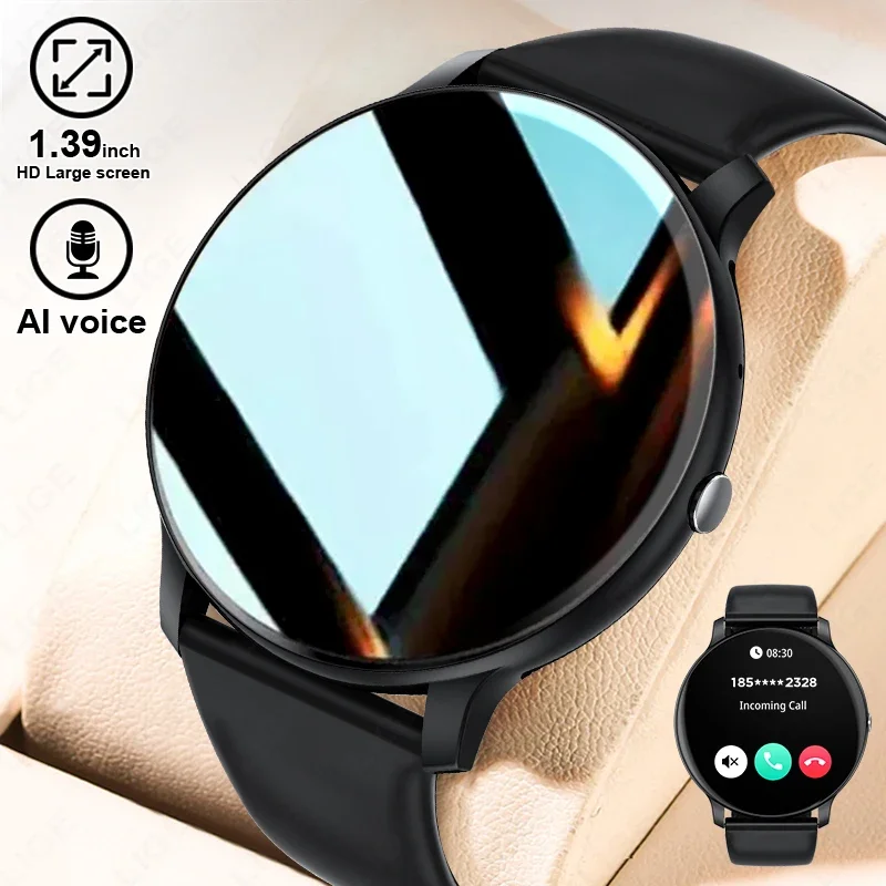 LIGE 1.39-inch Full Touch Smart Watch Women Bluetooth Call IP68 Waterproof Smartwatch Sports Fitness Men Watches For Android iOS
LIGE 1.39-inch Full Touch Smart Watch Women Bluetooth Call IP68 Waterproof Smartwatch Sports Fitness Men Watches For Android iOS