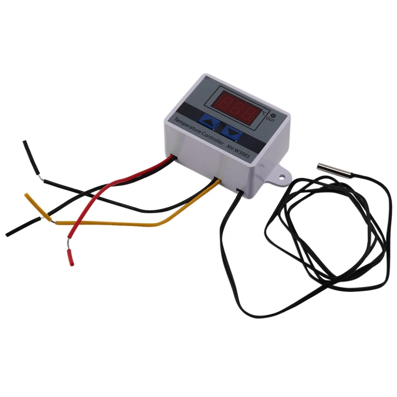 Ежедневно 10A AC110-220V цифровой светодиодный регулятор температуры XH-W3001 для инкубатора, переключатель охлаждения, нагрева, термостат, датчик NTC
Ежедневно 10A AC110-220V цифровой светодиодный регулятор температуры XH-W3001 для инкубатора, переключатель охлаждения, нагрева, термостат, датчик NTC