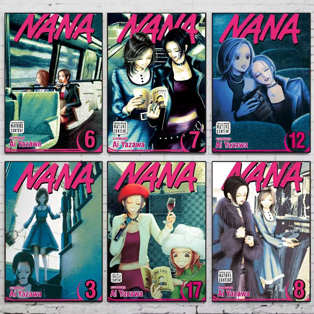 Popular Pretty Japanese Anime N-Nana High-Quality Posters Aesthetic Wall Painting Stickers For Dormitory And Living Room Decor
Popular Pretty Japanese Anime N-Nana High-Quality Posters Aesthetic Wall Painting Stickers For Dormitory And Living Room Decor