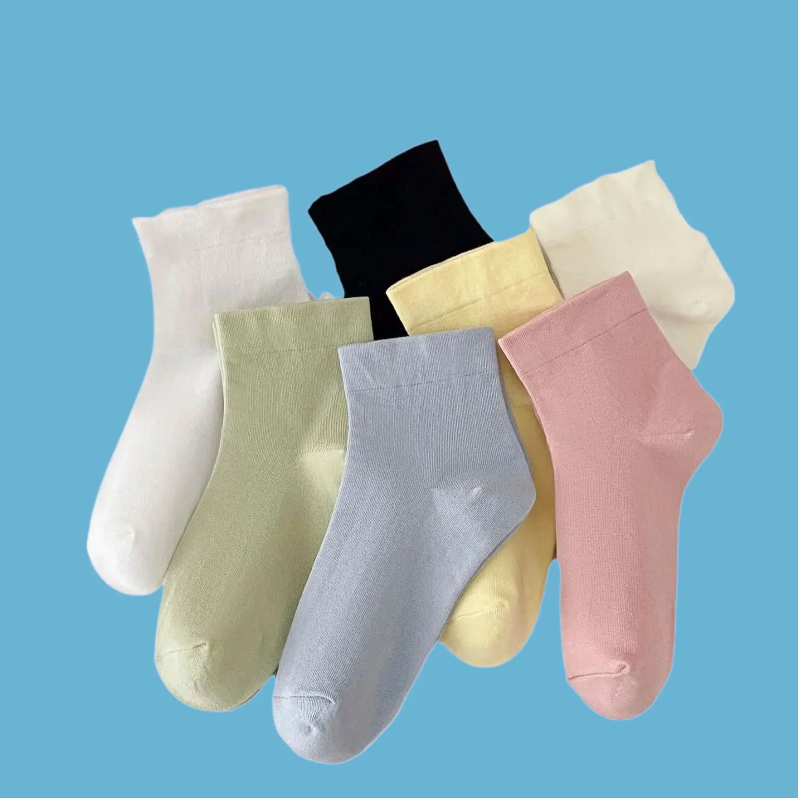 2 Pairs 2024 New High Quality Women's Mid Tube Socks New Fashion Light Breathable Boat Socks Comfortable Women's Short Socks
2 Pairs 2024 New High Quality Women's Mid Tube Socks New Fashion Light Breathable Boat Socks Comfortable Women's Short Socks