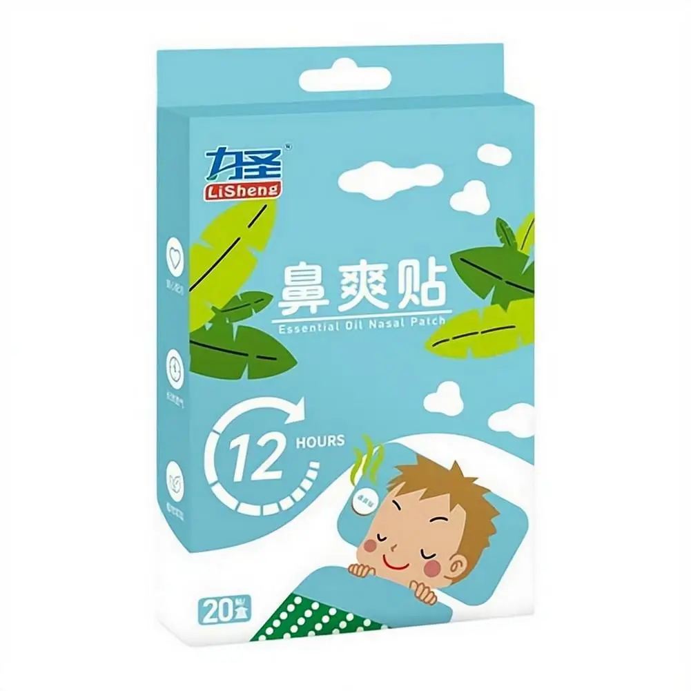 20Pcs/Box Anti-Snoring Stickers Children Natural Non Toxic Safe Improve Nose Smooth Breath Nasal Strips Cute Patch Night Sleep
20Pcs/Box Anti-Snoring Stickers Children Natural Non Toxic Safe Improve Nose Smooth Breath Nasal Strips Cute Patch Night Sleep