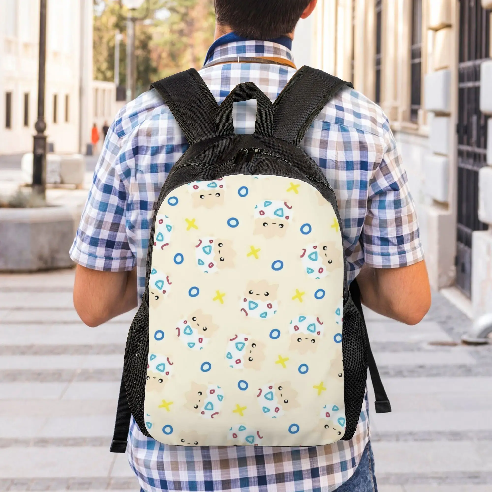 Back to school season Togepi 1 Bookbag Pokemon High School Students Kawaii Backpack
Back to school season Togepi 1 Bookbag Pokemon High School Students Kawaii Backpack